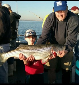 LIAM'S BIRTHDAY STRIPER THANKS TO OUR CLIENTS FOR ANOTHER GREAT DAY       